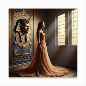 Egyptian Portrait 1 Canvas Print