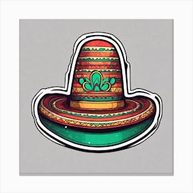 Mexican Hat 26 Canvas Print