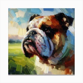 Bulldog Canvas Print