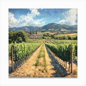 Winery 10 Canvas Print