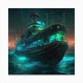 76481 In The Depths Of An Alien Ocean, A Majestic Otherw Xl 1024 V1 0 2 Canvas Print