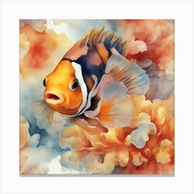 Clown Fish 1 Canvas Print