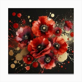 Red Poppies II. Canvas Print