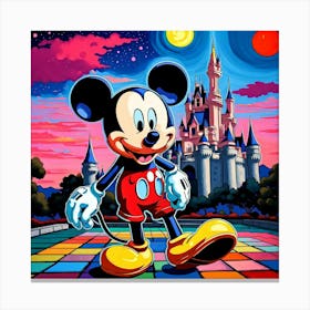 Mickey Mouse 8 Canvas Print