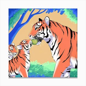 Motherly Care Canvas Print