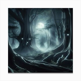 Dark Forest 88 Canvas Print