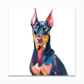 Doberman Pinscher 04 Canvas Print