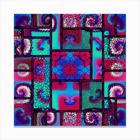 Geometric Mosaic 10 Canvas Print