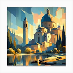 Of A Church Canvas Print