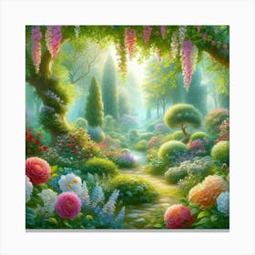 Garden Path 3 Canvas Print