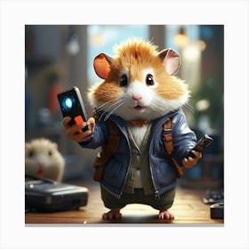 Hamster 25 Canvas Print