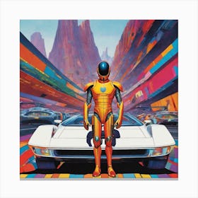 Futurist 9 Canvas Print