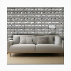 Modern Living Room Canvas Print