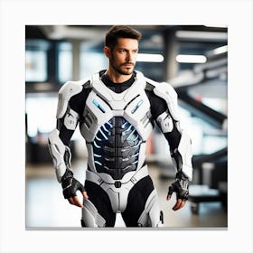 Futuristic Man 90 Canvas Print