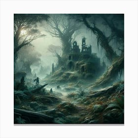 Dark Forest 28 Canvas Print