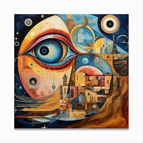 Eye Of The City 1 Canvas Print