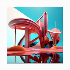 Abstract Architecture Canvas Print