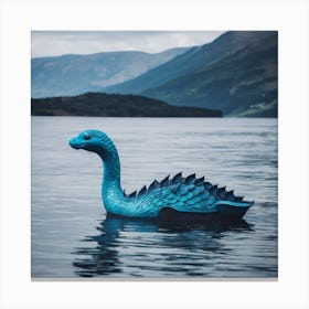 Blue Dragon Canvas Print