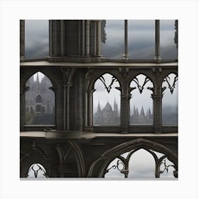 Harry Potter Windows Canvas Print
