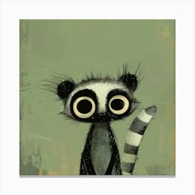 Lemur 3 Canvas Print
