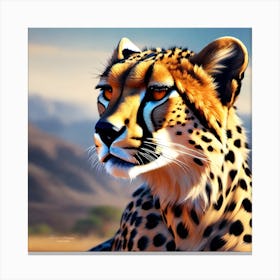 Cheetah Canvas Print