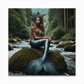 Mermaid 1 Canvas Print