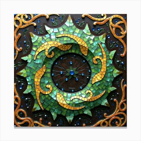 Flux Dev A Vibrant Intricately Crafted Mosaic Art Piece Featur 3 Toile