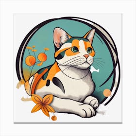 Lovely cat Canvas Print