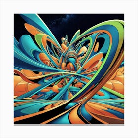 Psychedelic Art Canvas Print