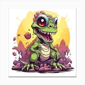 Dinosaur Canvas Print