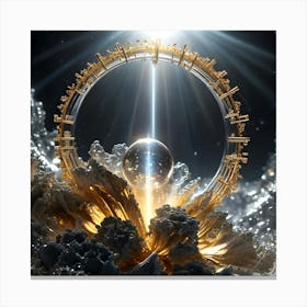 Essence Of Science 25 Canvas Print