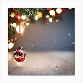 Christmas Tree Stock Photos And Royalty-Free Images Canvas Print
