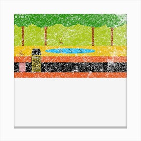 Pitfall! Canvas Print