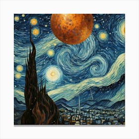 Starry Night Canvas Print