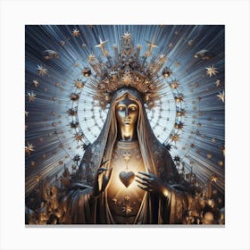 Holy Queen Canvas Print