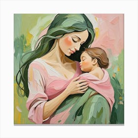 Motherhood Art Print (2) Canvas Print