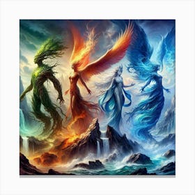 Three Witches Canvas Print