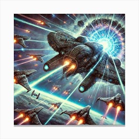 Nebula Weaver Emp Emitters Converted Canvas Print