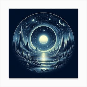 Starry Night 12 Canvas Print