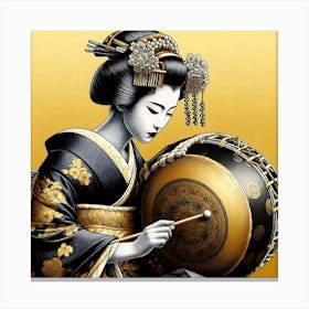 Geishaart37 Canvas Print