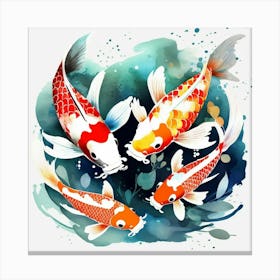 Koi Fish 4 Canvas Print