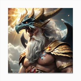 King Of Gods Canvas Print