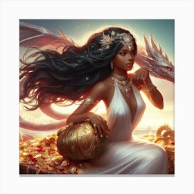 Mothers Of Dragons 6 Canvas Print