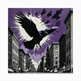 Raven Canvas Print