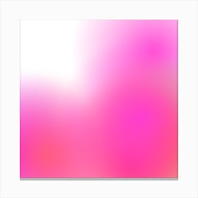 Pink Abstract Background Canvas Print