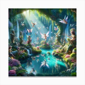 Fairy Forest 1 Canvas Print