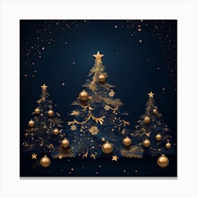 Christmas Tree 10 Canvas Print