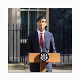 10 Downing Street Canvas Print