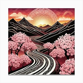 Sakura Blossoms 1 Canvas Print