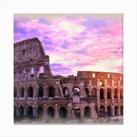 Colossion Canvas Print